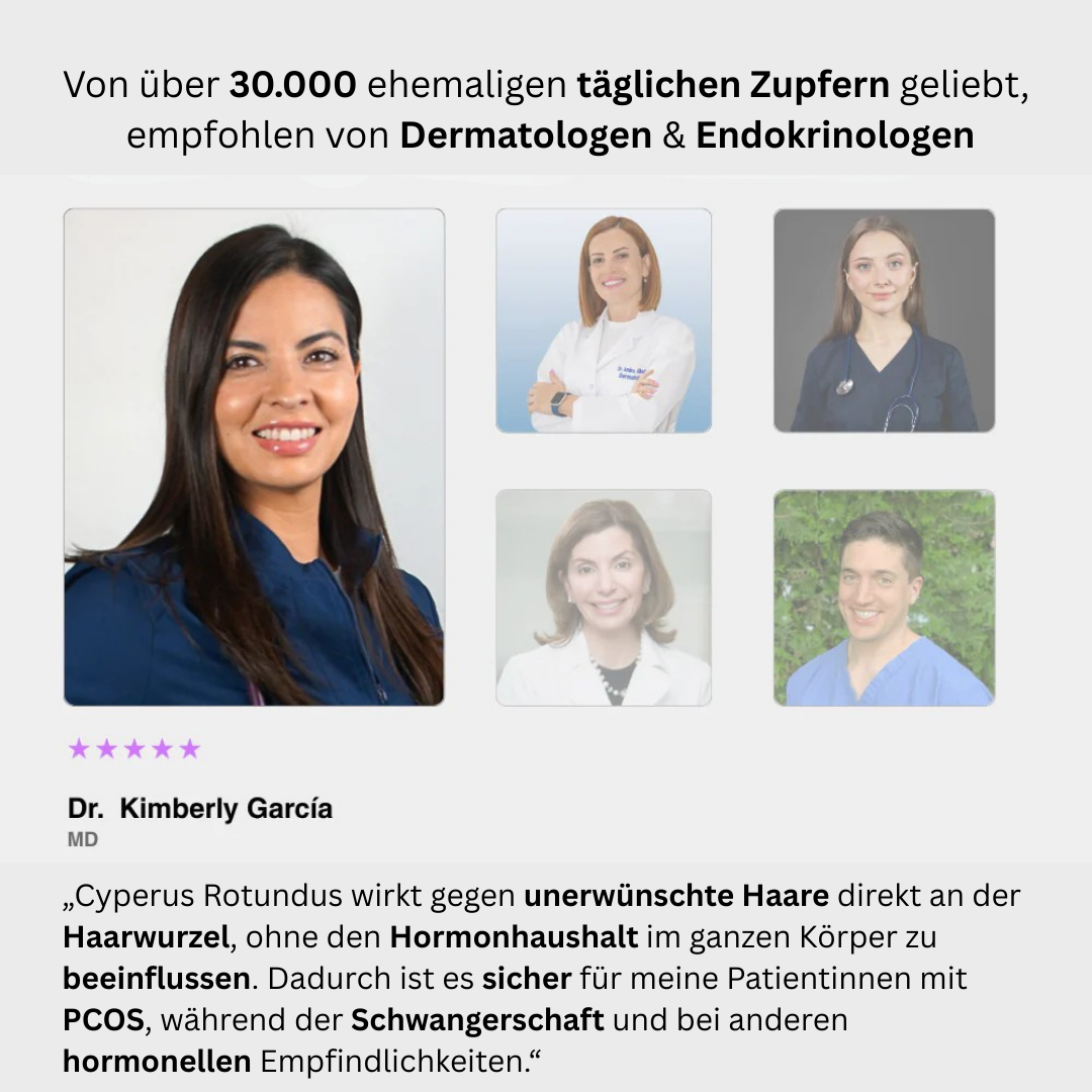 Cyperus Rotundus haarfrei Serum